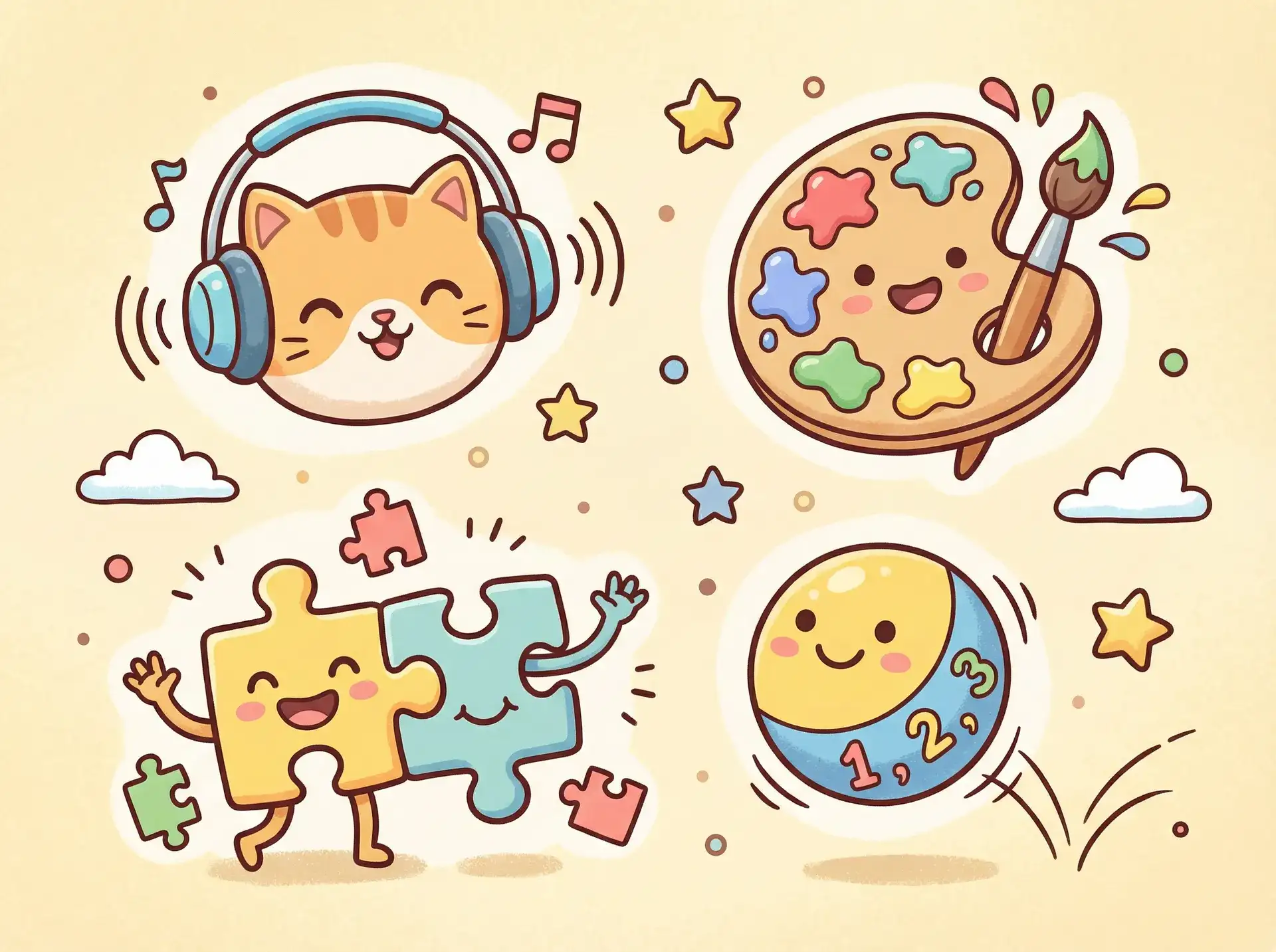小朋友的手工作品 - 绿帽淫妻 益智创作